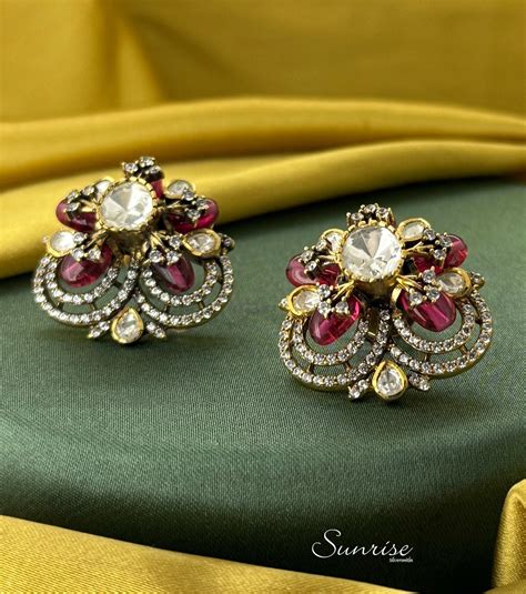 Victorian Earrings - Antique Design | Sunrise Silversmiths