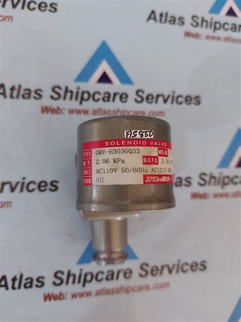 Saginomiya GMV-S303GQ33 Solenoid Valve – Atlas Shipcare Services