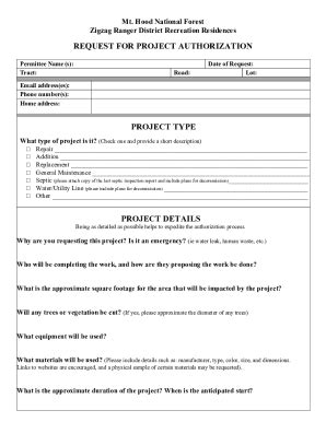 Project Authorization Checklist 的图像结果