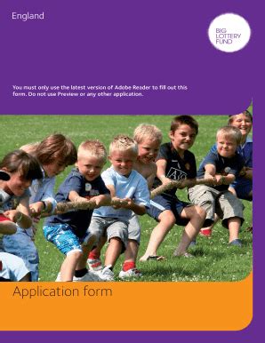 Application Form Awards For All England (PDF 1MB) - Big Lottery Fund ...