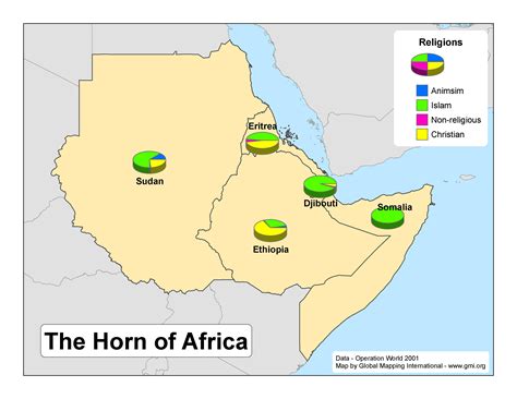 The Horn of Africa : MissionInfobank, Research resources from and for missional Christian Leaders