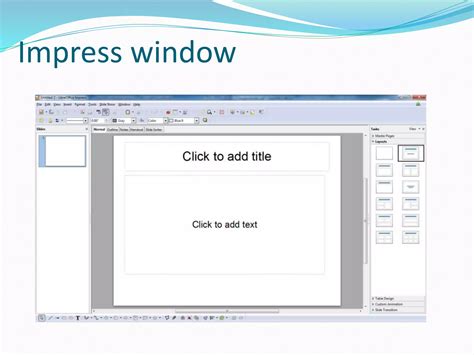 Minimum Zoom Of Libreoffice Impress