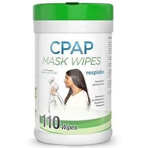 RespLabs Medical Inc. CPAP Mask Wipes 80 Unscented to Clean Your PAP ...