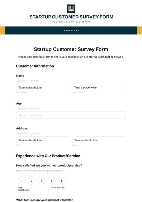 Survey Form Templates 的图像结果