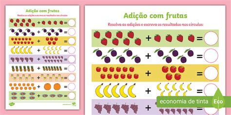 Atividade de Matemática do Primeiro Ano – Ensino Fundamental