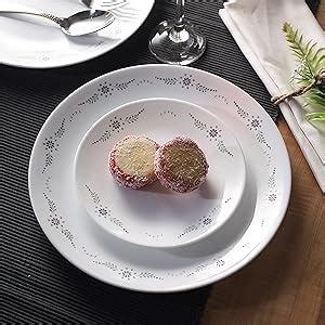 CORELLE 21 Pc Dinner Set English Garden, Lightweight & Durable, Made of ...