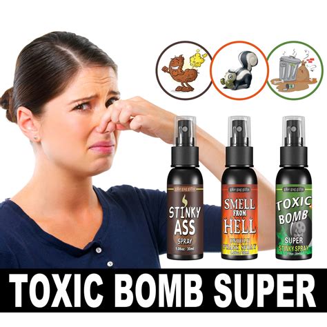 Buy 30ml Novelties Liquid, Fart Gag Prank Joke Spray Can Stink Bomb ...