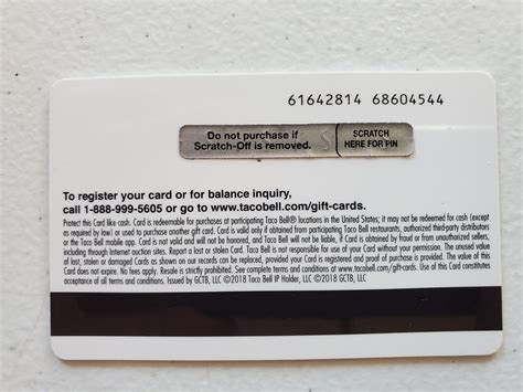 2018 TACO BELL Gift Card FIRE! SAUCE LOVE SAME TIME TOMORROW Gift No ...