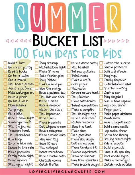 Best 13 200 Summer Bucket List Ideas for Adults (+FREE Printables ...