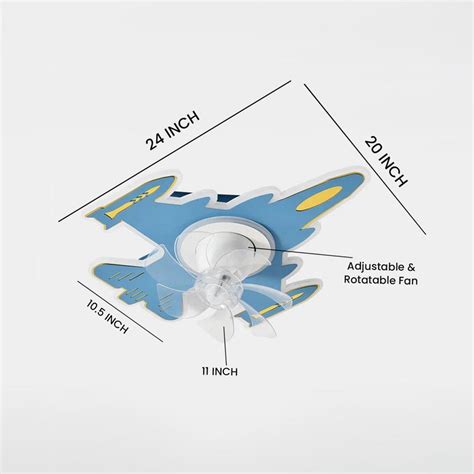 Skysail Kid's Room Chandelier Ceiling Fan with Remote Control – Harold ...