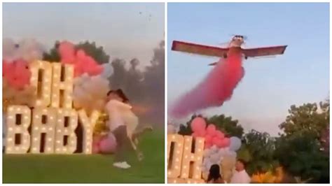 "Why are these things even a thing?": Gender reveal plane crash video ...
