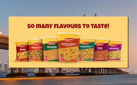 Bikano Bombay Mixture | Spicy & Tangy Indian Namkeen Snack | Crunchy ...