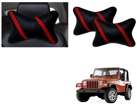 EXCHANGE CARTRENDING Car Neck Rest Pillow/Cushion Set Pillow Compatible ...