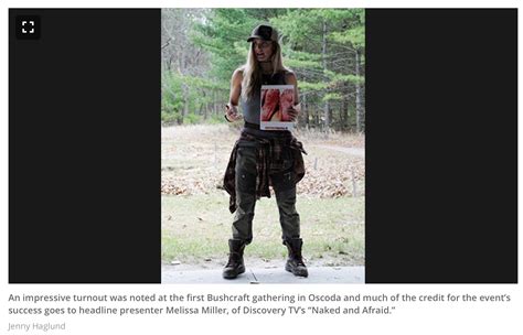 Naked & Afraid's Melissa Miller "Official Website" Book Melissa Miller