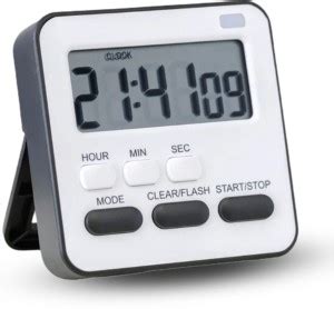 YELONA Black Digital Timer Kids, Kitchen, Cooking, Classroom, Exercise ...