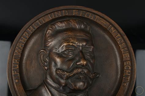 ratisbon's | Hindenburg bronze wall relief & eagle table decoration ...