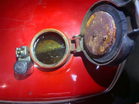Image result for Remove Rust From Gas Tank