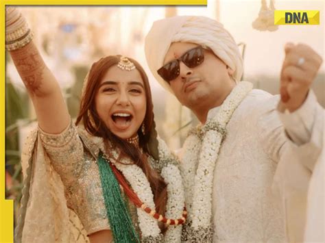 Prajakta Koli ties the knot with Vrishank Khanal, shares dreamy wedding ...