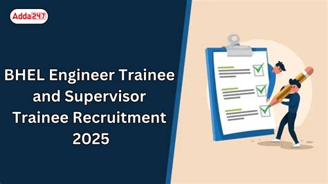 BHEKL Engineer Trainee and Supervisor Trainee Recruitment 2025