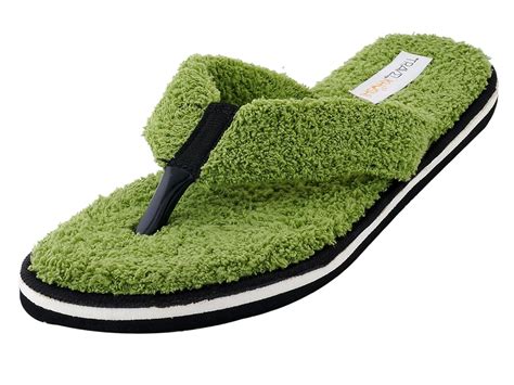 Buy Travelkhushi Grass Terry Flip-Flops for Women - Memory Foam at ...