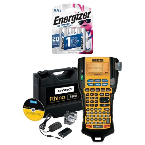 Shop DYMO DYMO Rhino Industrial Label Maker Starter Kit (1 DYMO Label ...