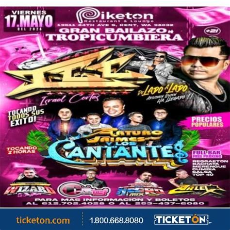 GRAN BAILAZO TROPICUMBIERA, El Piketon Restaurant and Lounge, Kent ...