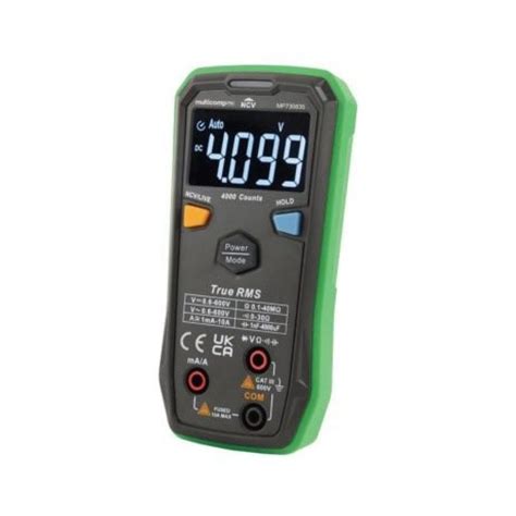 MULTICOMP PRO MP730835 Handheld Digital Multimeter Smart, AC/DC Current ...