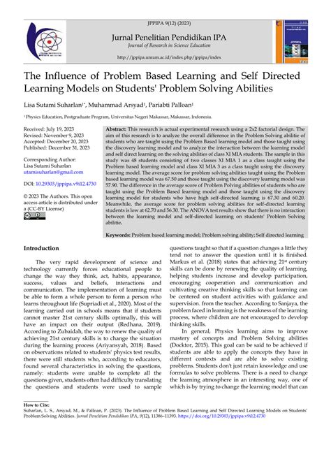 Image result for Problem Solving Based Learning