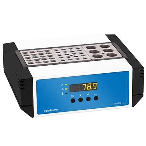 Cole-Parmer BH-250D-3-HT Dry-Block Digital Block Heater, Triple Insert ...