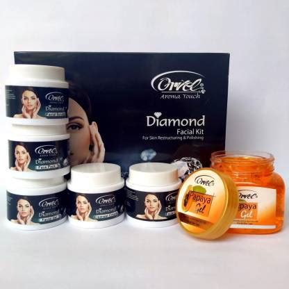 orvel Diamond Facial Kit With Papaya Massage Gel Price in India - Buy ...