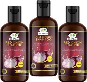 GULBADAN Onion Hair Fall Shampoo for Hair Growth & Hair Fall Control ...