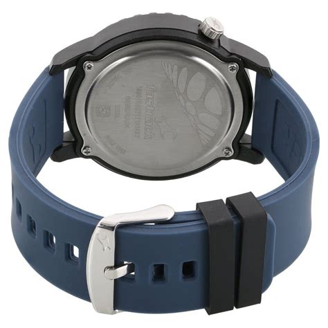 Fastrack Quartz Analog Beige Dial Silicone Strap Watch for Unisex