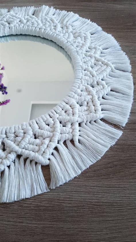 Image result for Boho Macrame Mirror Tutorial