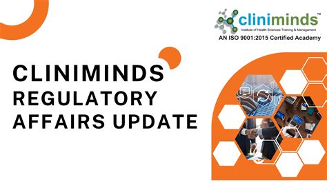 CLINIMINDS REGULATORY AFFAIRS UPDATE | Cliniminds