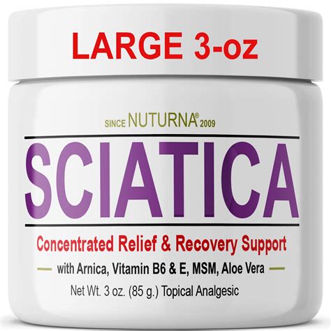Buy Sciatica Nerve Cream - Maximum Strength Comfort Cream for Feet ...