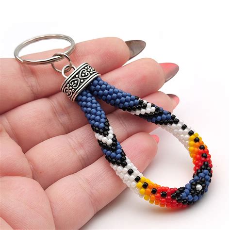Image result for Bead Keychain Patterns