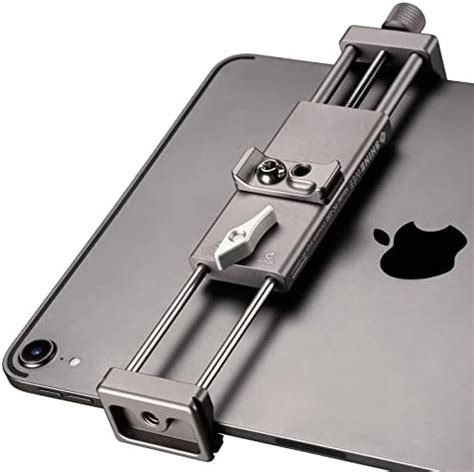 SHINEWEE Metal iPad Holder, Universal Tablet Clamp, Arca/RRS Rail Plate ...