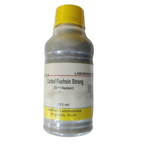 ISOCHEM Carbol Fuchsin Strong (125ML) : Amazon.in: Industrial & Scientific