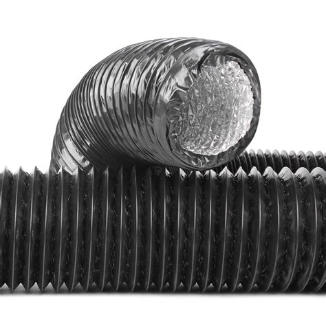 Eau Black Flexible 4-Layers Aluminum 6 Inch Dryer India | Ubuy