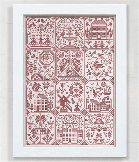 modern folk embroidery 2023 sal