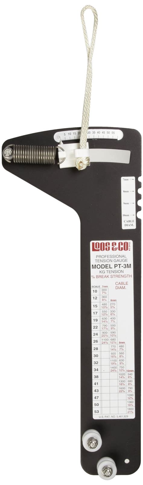 Buy Sailboat Rigging Tension Gauge from Loos & Co, PT-3 M Professional ...