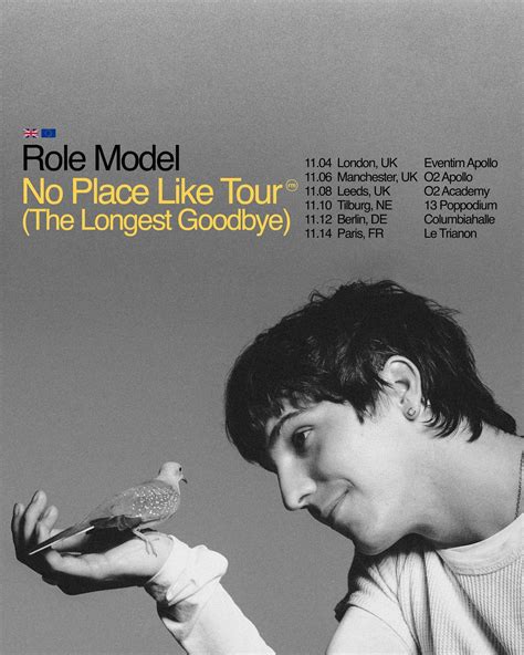 Role Model Announces No Place Like Tour (The Longest Goodbye)