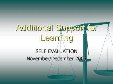 Image result for Review of Additional Support for Learning Implementation