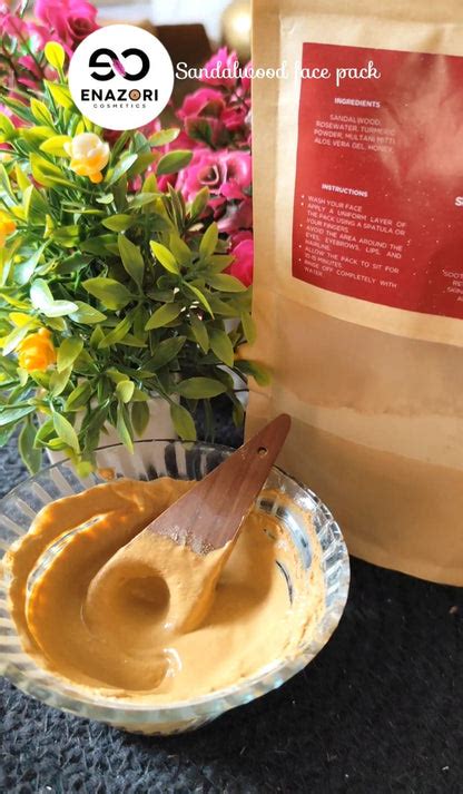 SANDALWOOD FACE PACK – ENAZORI COSMETICS