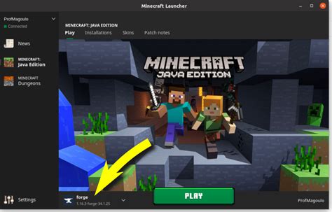 How to Open Forge with Java 的图像结果