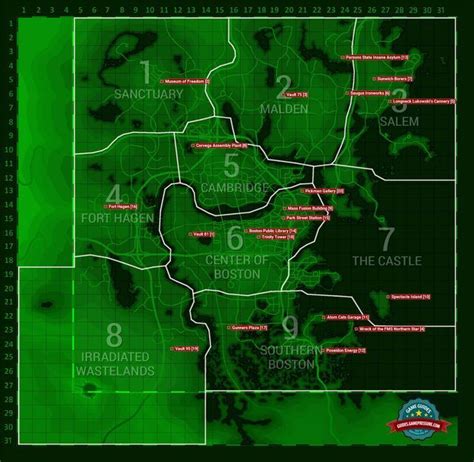 Image result for Fallout 4 World Map