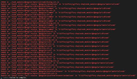 How to Fix Module Not Found in Angular 的图像结果