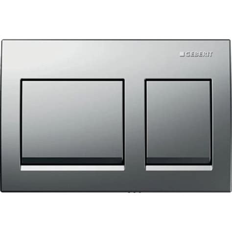 Geberit Alpha 15 Actuator Front Plate - Matt Chrome | iRely.in Bangalore