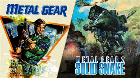 Metal Gear & Metal Gear 2: Solid Snake Box Shot for PlayStation 5 ...