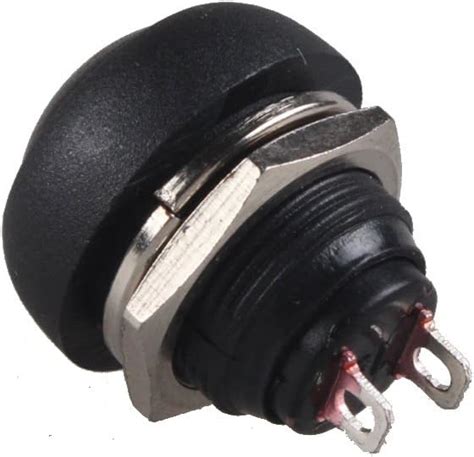 Buy ESUPPORT 12mm Red Waterproof Momentary Round Toggle Switch ON OFF ...